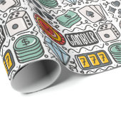 Papier Cadeau Gambling (Coin rond)