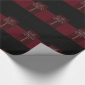 Papier Cadeau Gamecock Palm Tree Wrapper Paper Design 1 (Coin)