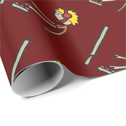 Papier Cadeau Gamer eSports (Coin rond)