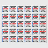 Papier Cadeau Gamer Godmère (Plat)