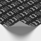 Papier Cadeau Gamer Video Game Controller Anniversaire (Coin)