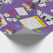 Papier Cadeau Gameroom, soirée de jeu, thème du conseil d'admini (Coin)