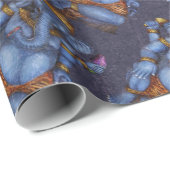 Papier Cadeau Ganesha (Coin rond)