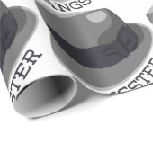 Papier Cadeau Gangster (Coin rond)