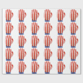 PAPIER CADEAU GANT DE BOXE (Plat)