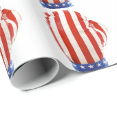 PAPIER CADEAU GANT DE BOXE (Coin rond)