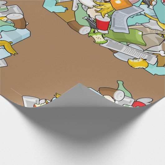 Papier Cadeau Garbage Pile (Coin)
