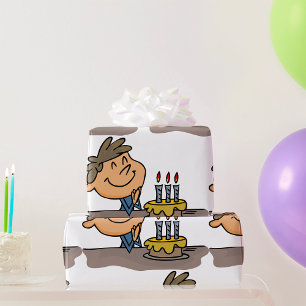 Papier Cadeau Garçon d'anniversaire