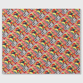 Papier Cadeau Garçon d'indice (Plat)