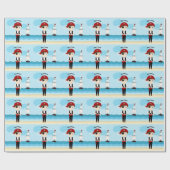 Papier Cadeau Garçon Pirate (Plat)