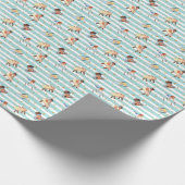 Papier Cadeau Garçons Gymnastique Anneaux Parallel Bars Pommel H (Coin)