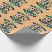 Papier Cadeau Garde côtière (Coin)