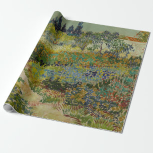 Papier Cadeau Garden at Arles by Vincent Van Gogh