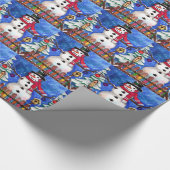 Papier Cadeau Garden Snowman (Coin)