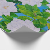 Papier Cadeau Gardénias (Coin)