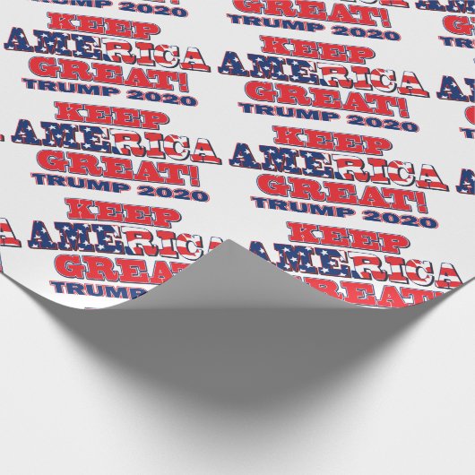 Papier Cadeau Garder-Amérique-Grand-Atout (Coin)