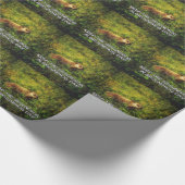 Papier Cadeau Garder le marmotte de fond dans le papier d'emball (Coin)