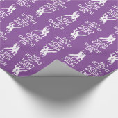 Papier Cadeau Gardez le calme et dansez sur le papier (Coin)