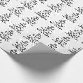 PAPIER CADEAU GARDEZ LE CALME ET JOUEZ AU MANDOLIN OCTAVE (Coin)