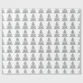 PAPIER CADEAU GARDEZ LE CALME ET JOUEZ AU MANDOLIN OCTAVE (Plat)