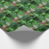 Papier Cadeau Gardez le calme et la marche (Coin)