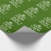 Papier Cadeau Gardez le golf de calme et de jeu - toutes les (Coin)