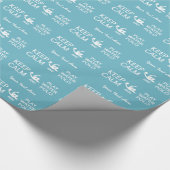 Papier Cadeau Gardez le papier d'emballage fait sur commande de (Coin)