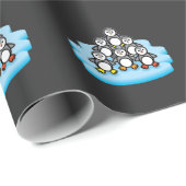 Papier Cadeau Gardien du zoo animal d'amour de zoo de (Coin rond)