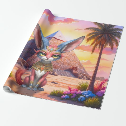 Papier Cadeau Gardien sacré du désert (Déroulé)