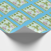 Papier Cadeau Garlic Cloves Jardin végétal (Coin)