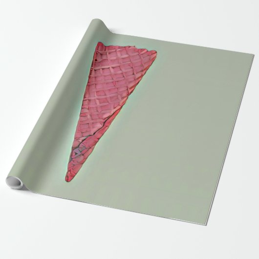 Papier Cadeau Gâteau à la crème glacée (Déroulé)