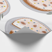 Papier Cadeau Gâteau au fromage rond
