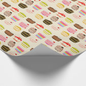 Papier Cadeau Gâteau d'anniversaire de gâteau mignon avec crème (Coin)