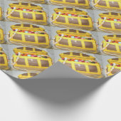 Papier Cadeau Gâteau de coffre au trésor (Coin)