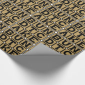 Papier Cadeau Gâteau de paille, dessert (Coin)