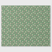 Papier Cadeau Gâteau Snack de Noël (Plat)