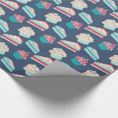 Papier Cadeau Gâteaux Et Cupcakes À L'Image (Coin)