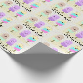 Papier Cadeau gâteries joyeuses pour l'Aïd (Coin)