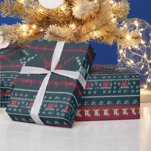 Papier Cadeau Gaudy Ugly Sweat Design (Vacances)