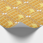 Papier Cadeau Gaufres beurrées (Coin)