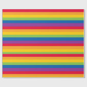 Papier Cadeau Gay Stripes (Plat)