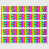 Papier Cadeau Gayer que vous (Plat)