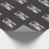 Papier Cadeau Gaz drôle de passage de cadeau d'anesthésie (Coin)