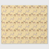 Papier Cadeau Gazelles (Plat)