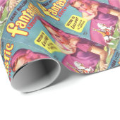 Papier Cadeau Géante dans une robe de lavande (Coin rond)