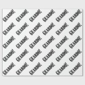 PAPIER CADEAU GEARDO ! (Plat)