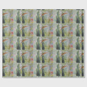 Papier Cadeau Gecko sur l'écran de fenêtre (Plat)