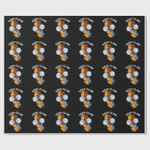 Papier Cadeau Geek-clair Funny Eclair Pun Dark BG (Plat)