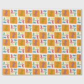 Papier Cadeau Gekkos (Plat)