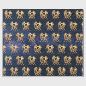 Papier Cadeau Gemini Zodiac (Plat)